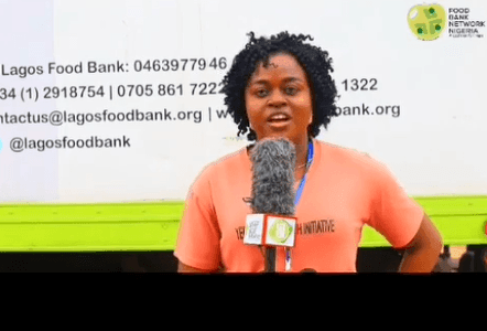Donation from Lagos Food Bank