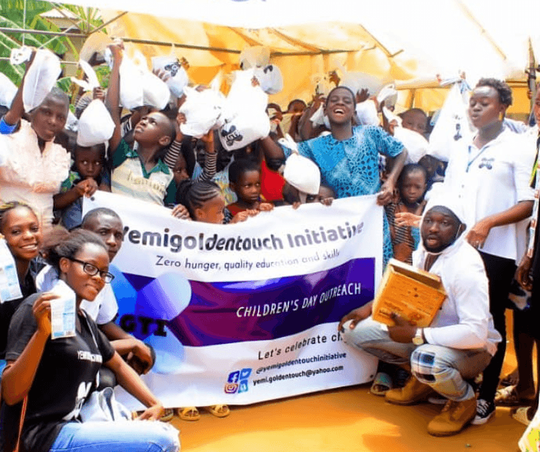 Yemigoldentouch Initiative Children's Day Outreach, Mowokekere